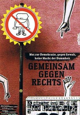 Flyer Gemeinsam gegen Rechts 07 vorne